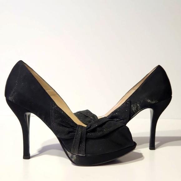 Caparros Odessa Platform Peeptoe Pumps EUC Size 10B - Picture 4 of 14